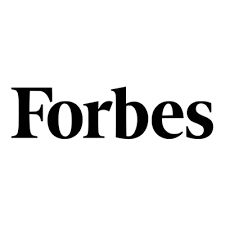 Forbes Logo on White background