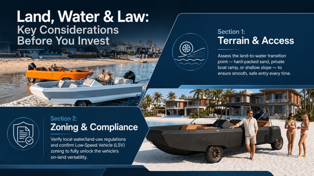 Watercar EV is lawful in your area