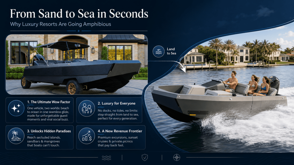 Advantages of Watercar for Luxury Resorts